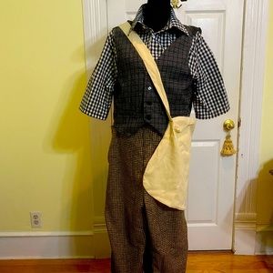 Newsboy from 1920s Costume
